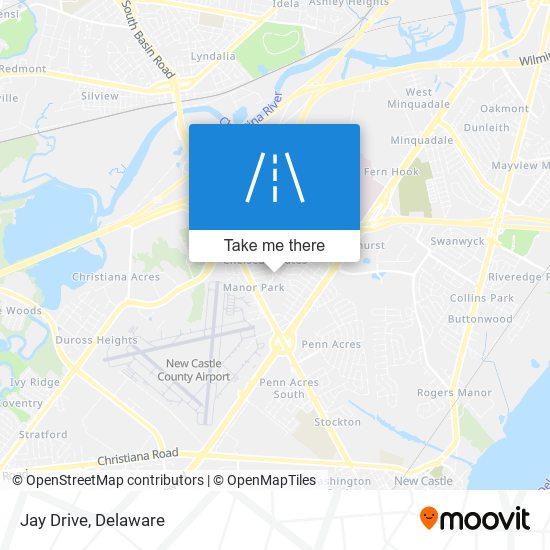 Jay Drive map