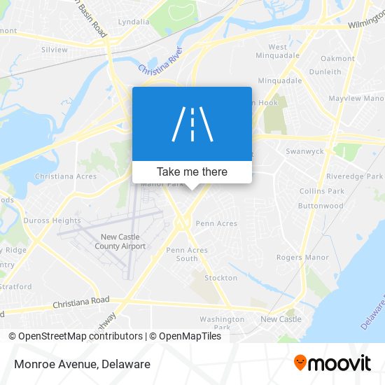 Mapa de Monroe Avenue