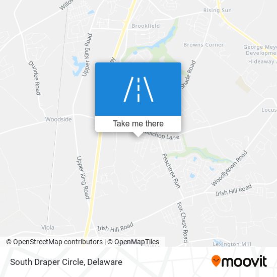 Mapa de South Draper Circle
