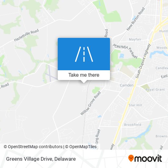 Greens Village Drive map