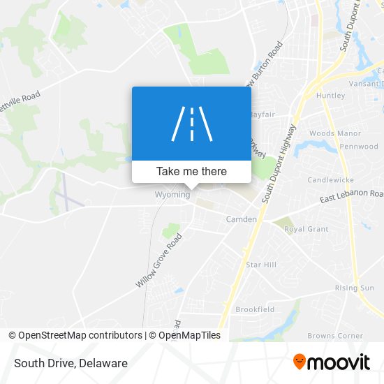 Mapa de South Drive