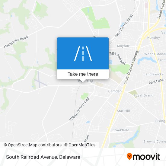 Mapa de South Railroad Avenue