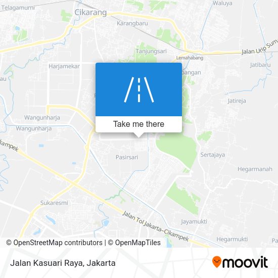 Jalan Kasuari Raya map