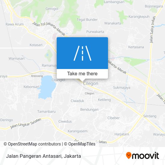 Jalan Pangeran Antasari map