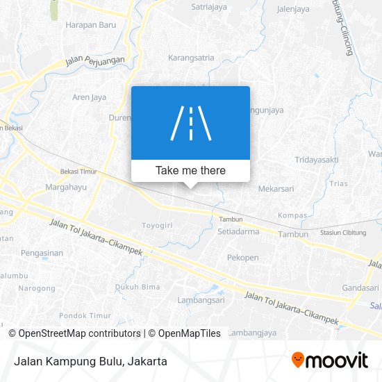 Jalan Kampung Bulu map