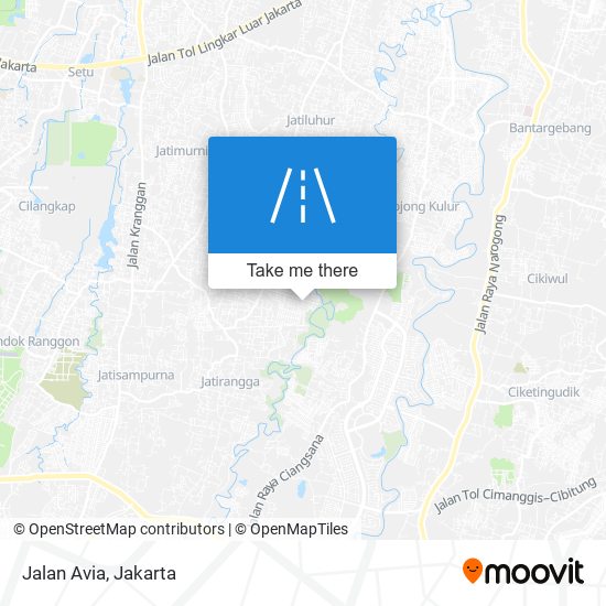 Jalan Avia map