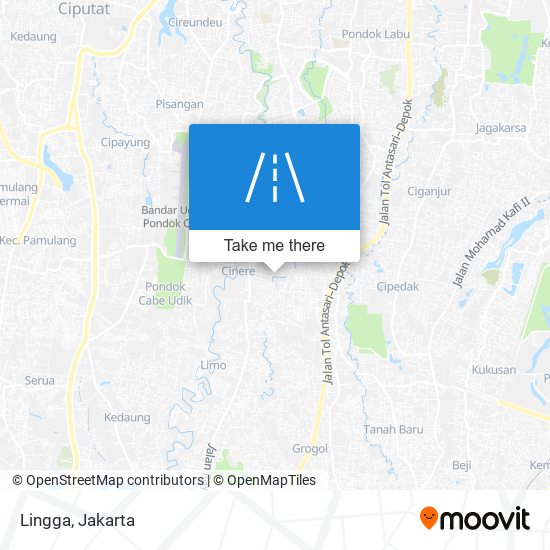 Lingga map