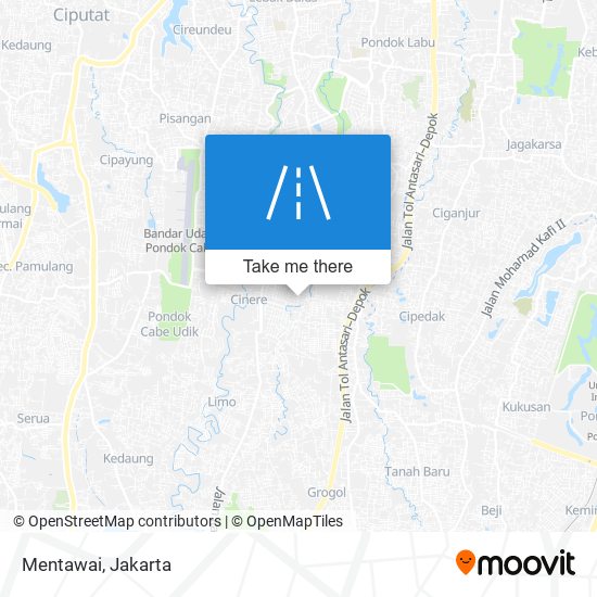 Mentawai map