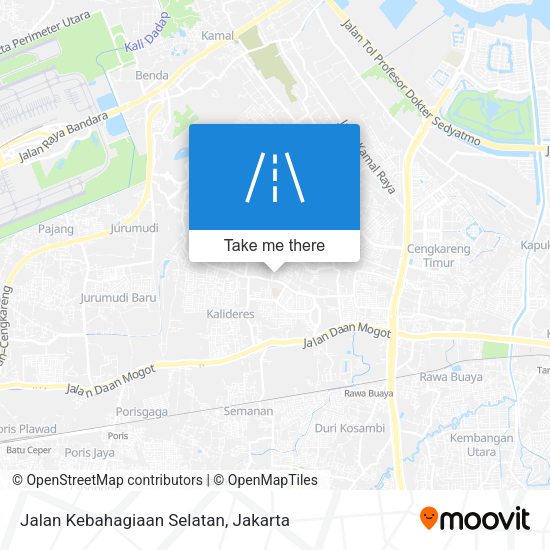 Jalan Kebahagiaan Selatan map