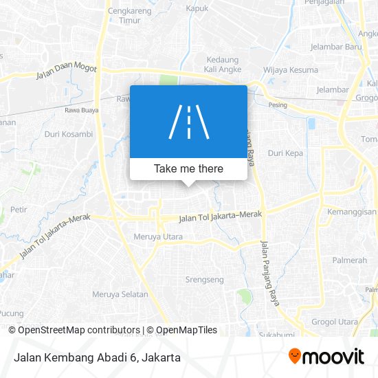 Jalan Kembang Abadi 6 map