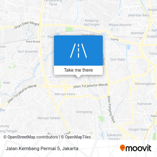 Jalan Kembang Permai 5 map