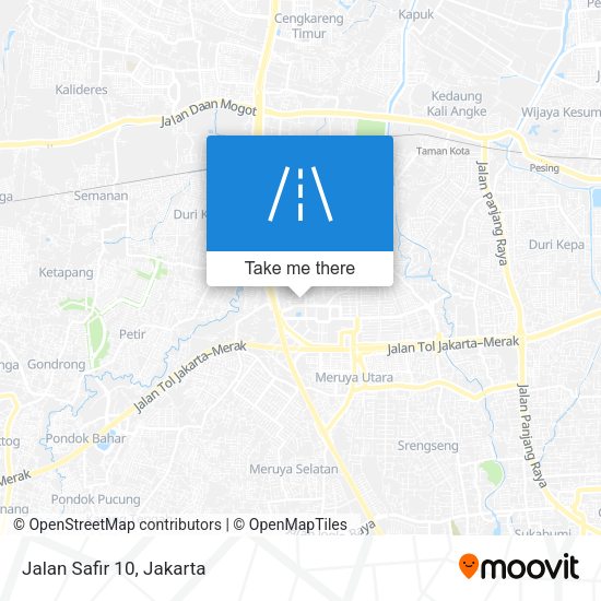 Jalan Safir 10 map