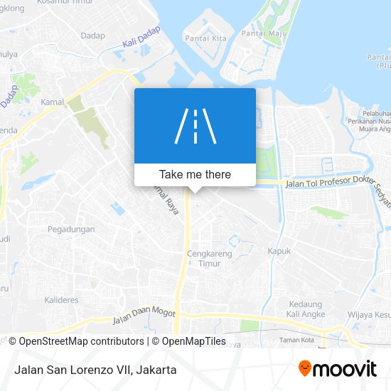 Jalan San Lorenzo VII map