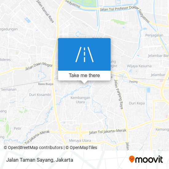 Jalan Taman Sayang map