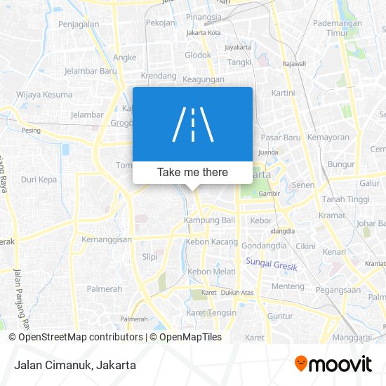 Jalan Cimanuk map