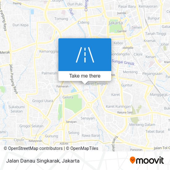 Jalan Danau Singkarak map