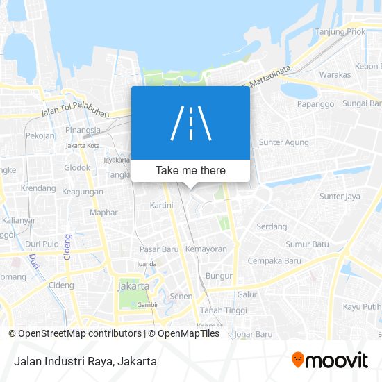 Jalan Industri Raya map