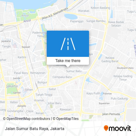 Jalan Sumur Batu Raya map