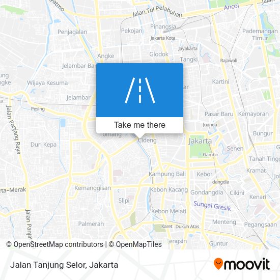 Jalan Tanjung Selor map