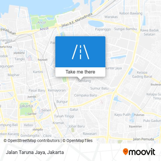 Jalan Taruna Jaya map