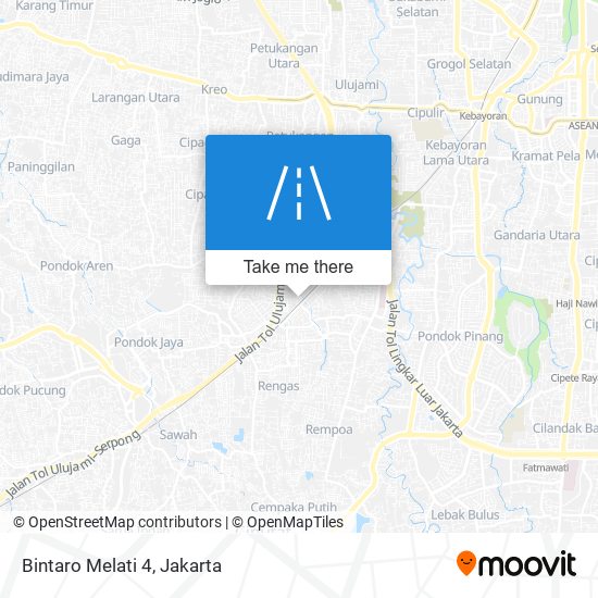 Bintaro Melati 4 map