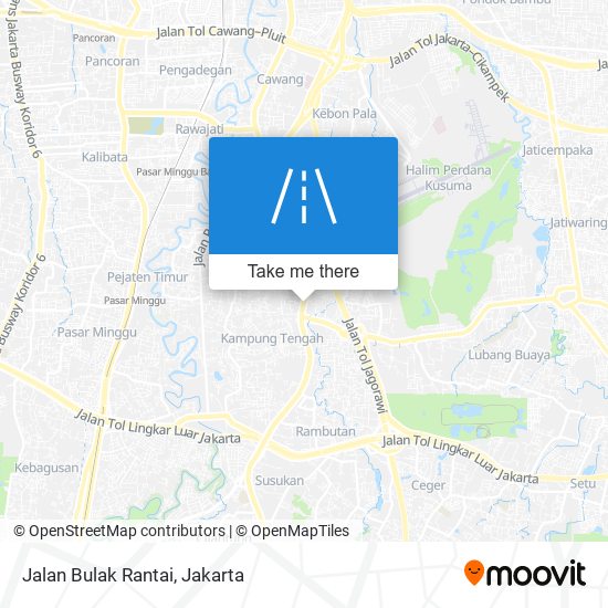 Jalan Bulak Rantai map