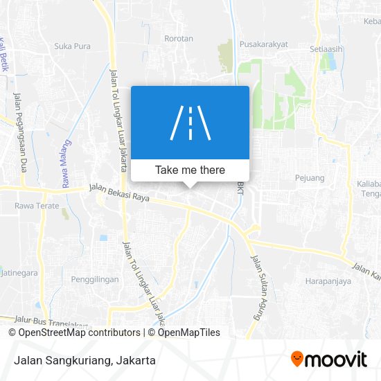 Jalan Sangkuriang map