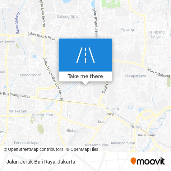 Jalan Jeruk Bali Raya map