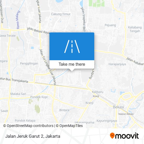 Jalan Jeruk Garut 2 map