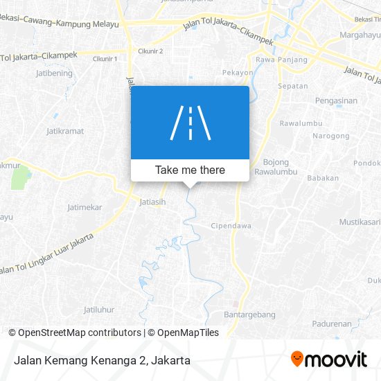 Jalan Kemang Kenanga 2 map