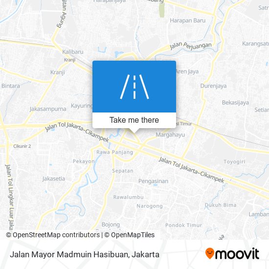 Jalan Mayor Madmuin Hasibuan map