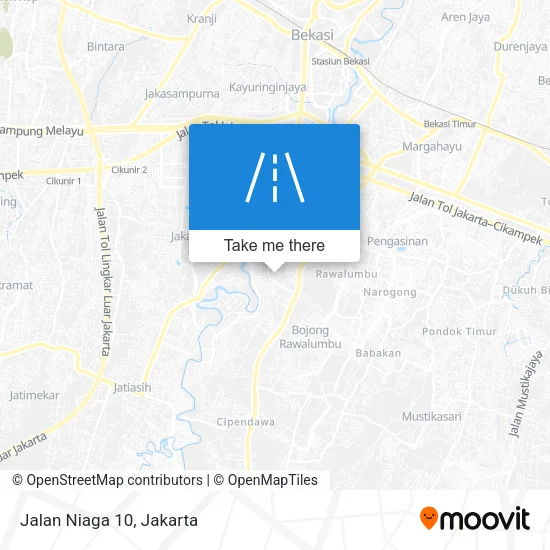 Jalan Niaga 10 map