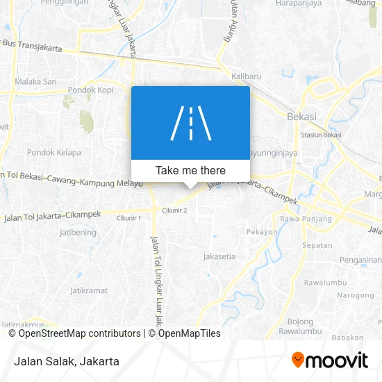 Jalan Salak map