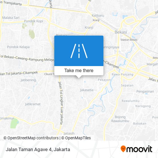 Jalan Taman Agave 4 map