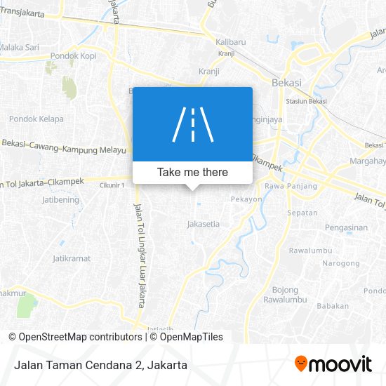Jalan Taman Cendana 2 map