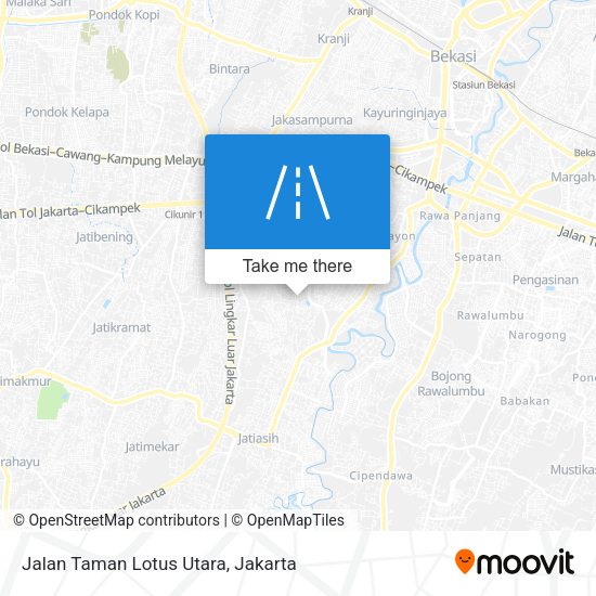 Jalan Taman Lotus Utara map