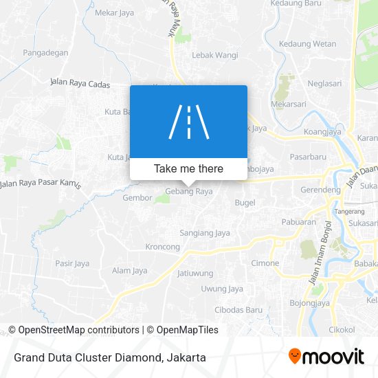 Grand Duta Cluster Diamond map