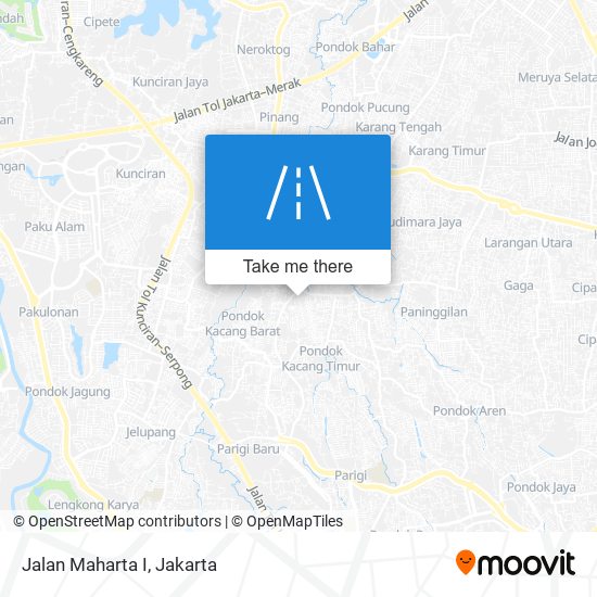 Jalan Maharta I map