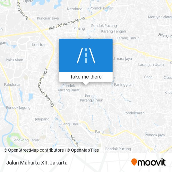 Jalan Maharta XII map