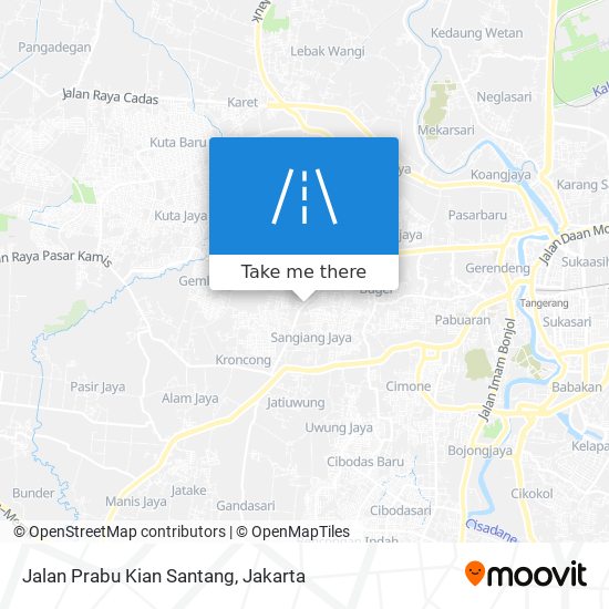 Jalan Prabu Kian Santang map