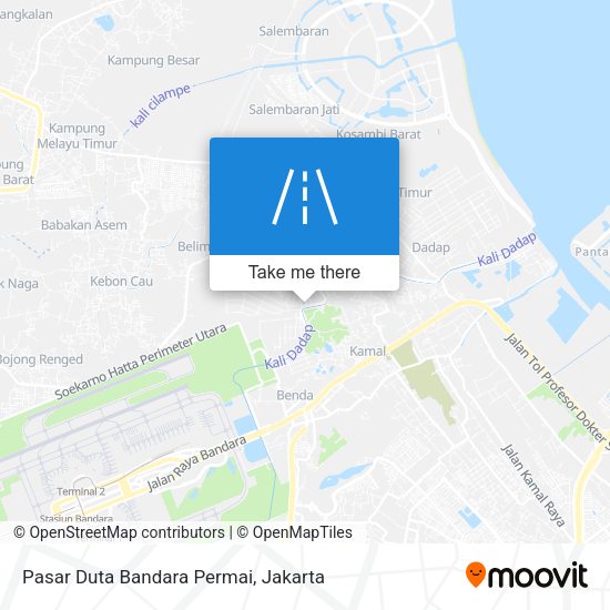 Pasar Duta Bandara Permai map