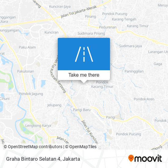 Graha Bintaro Selatan 4 map