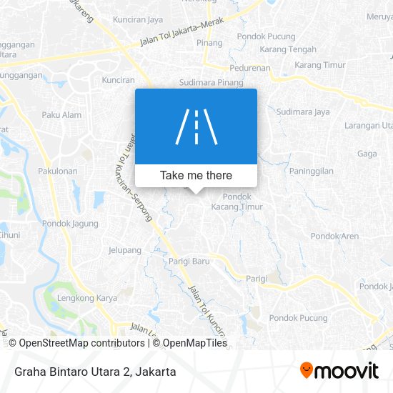Graha Bintaro Utara 2 map