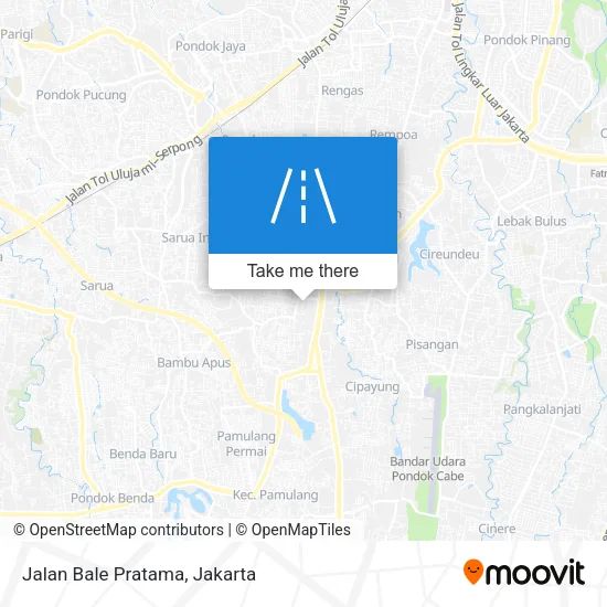 Jalan Bale Pratama map