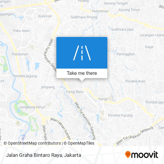 Jalan Graha Bintaro Raya map