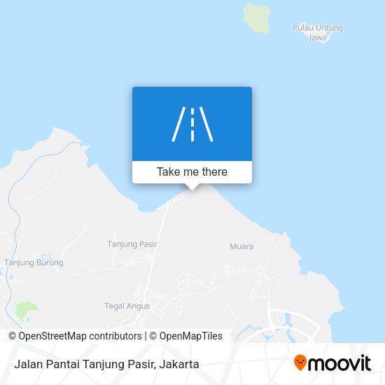 Jalan Pantai Tanjung Pasir map
