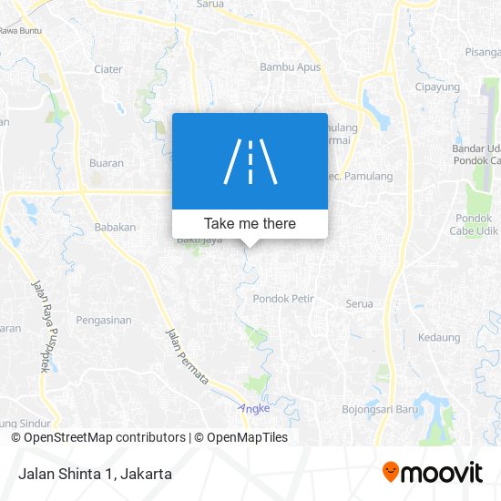 Jalan Shinta 1 map