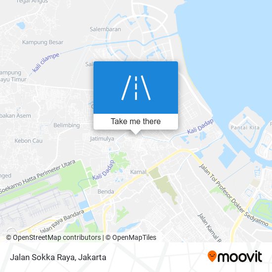 Jalan Sokka Raya map