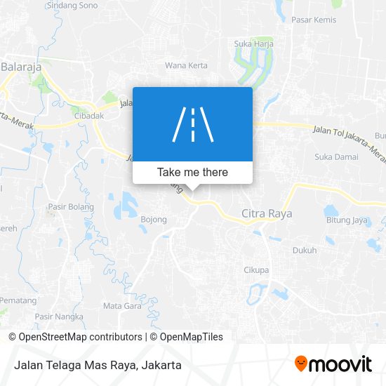 Jalan Telaga Mas Raya map