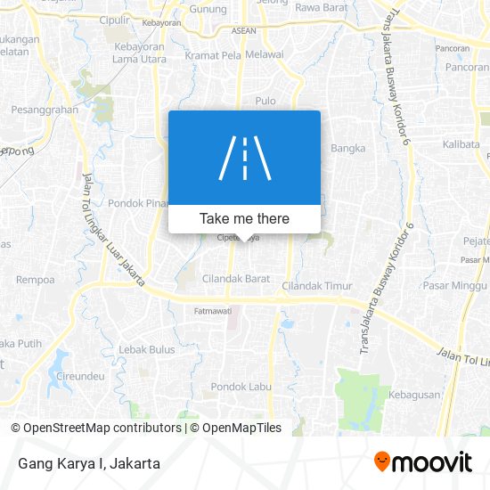 Gang Karya I map